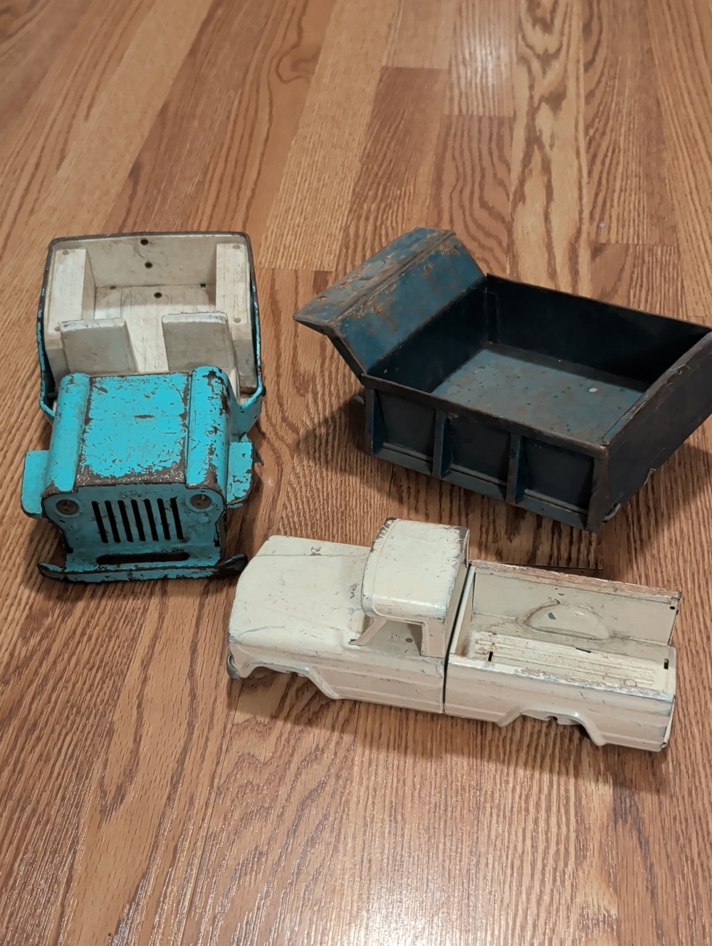 Vintage Metal Tonka Truck Parts